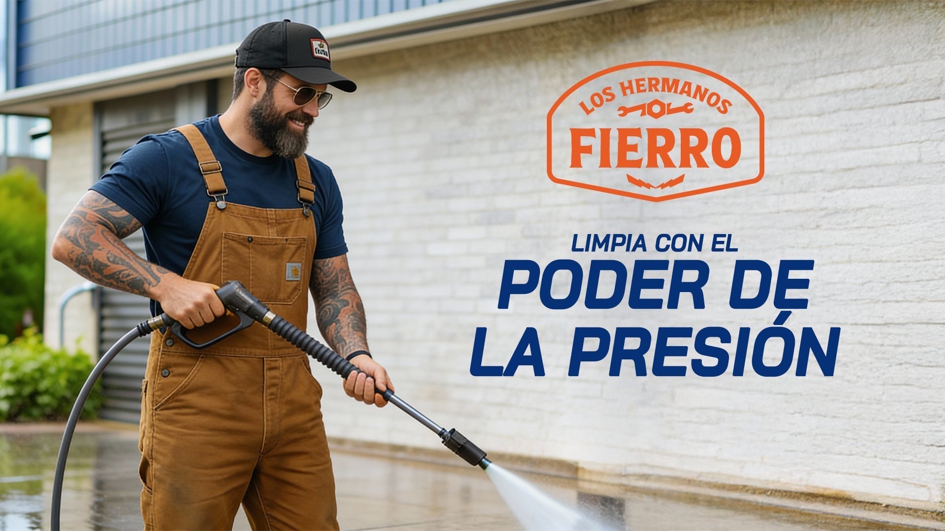 Limpia con el poder de la presión