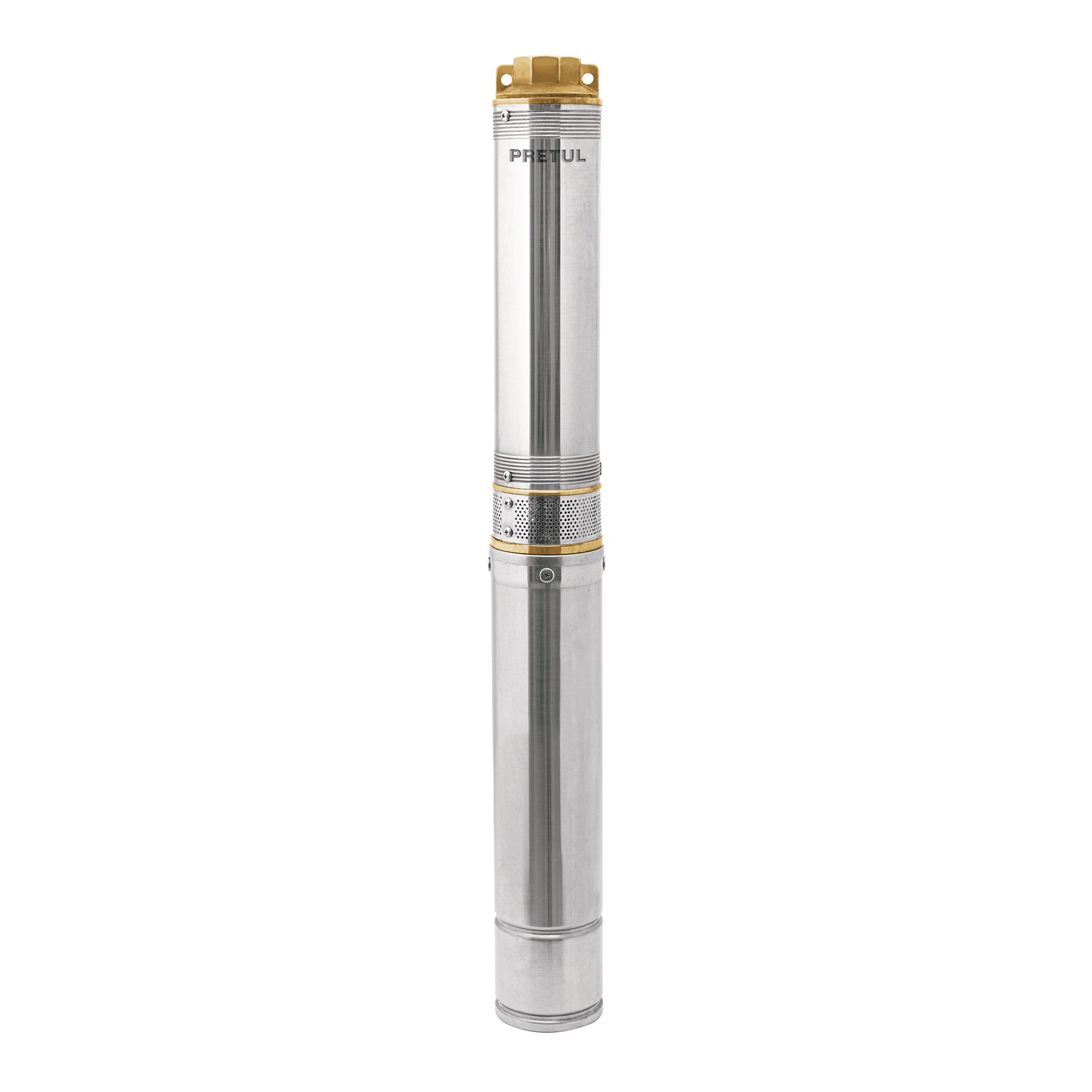 28202 BOS-1-1/2LMP Bomba sumergible tipo bala, 1-1/2HP, uso agrícola, PRETUL