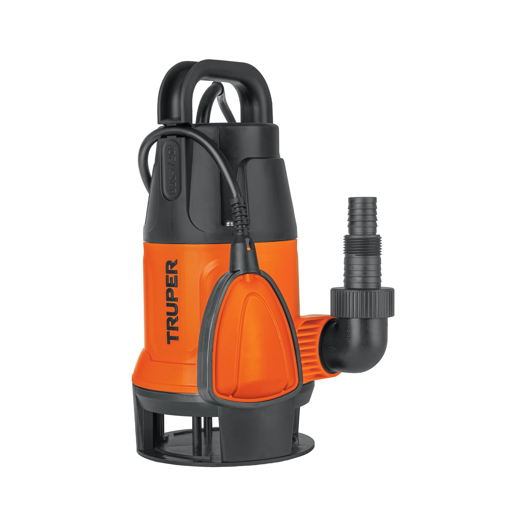 BOS-1/2SP Bomba sumergible plástica para agua sucia 1/2HP, Truper