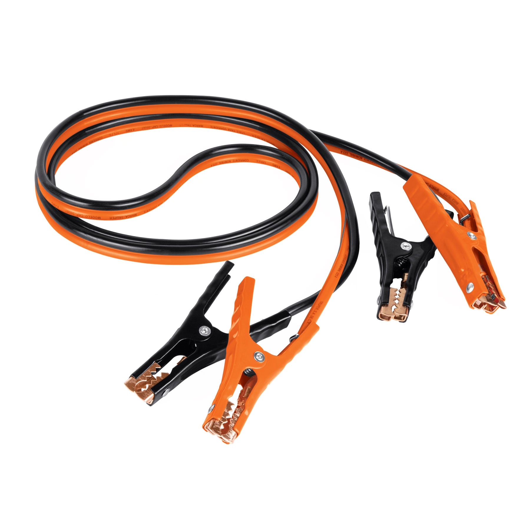 Truper CAP-3008T Cables pasa corriente, 3 m, calibre 8 AWG