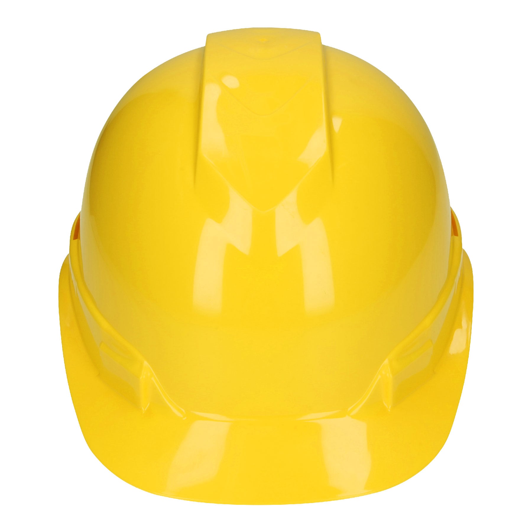 Truper CAS-AI Casco de seguridad ventilado, ajuste de matraca, amarillo
