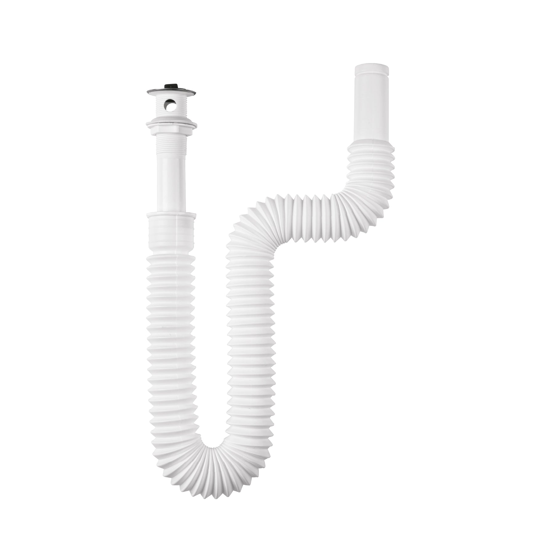 CE-245 Céspol flexible para lavabo, 90 cm, arillo metálico, Foset