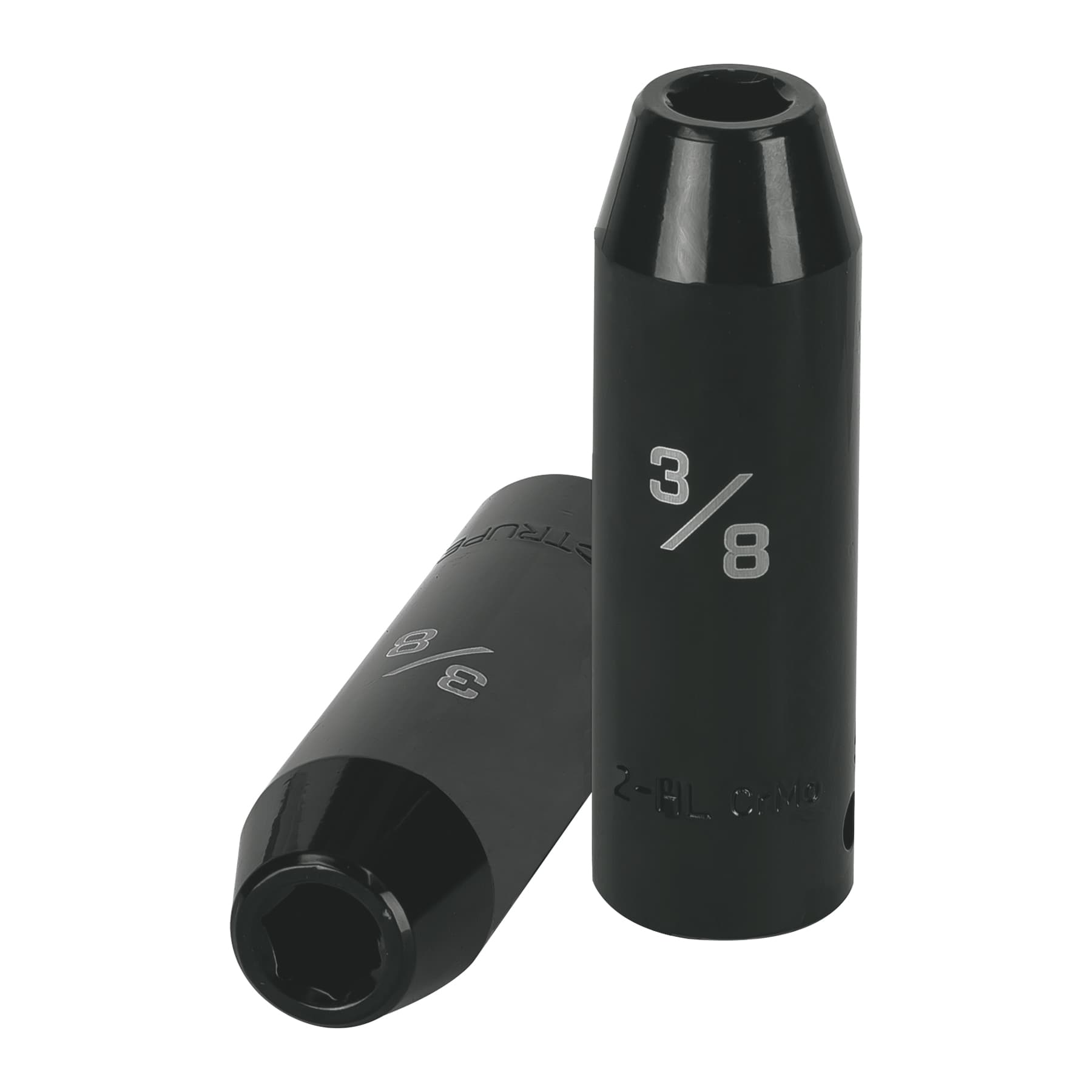 Truper D-7312-HL Dado largo impacto de 3/8', 6 puntas, cuadro 1/2'