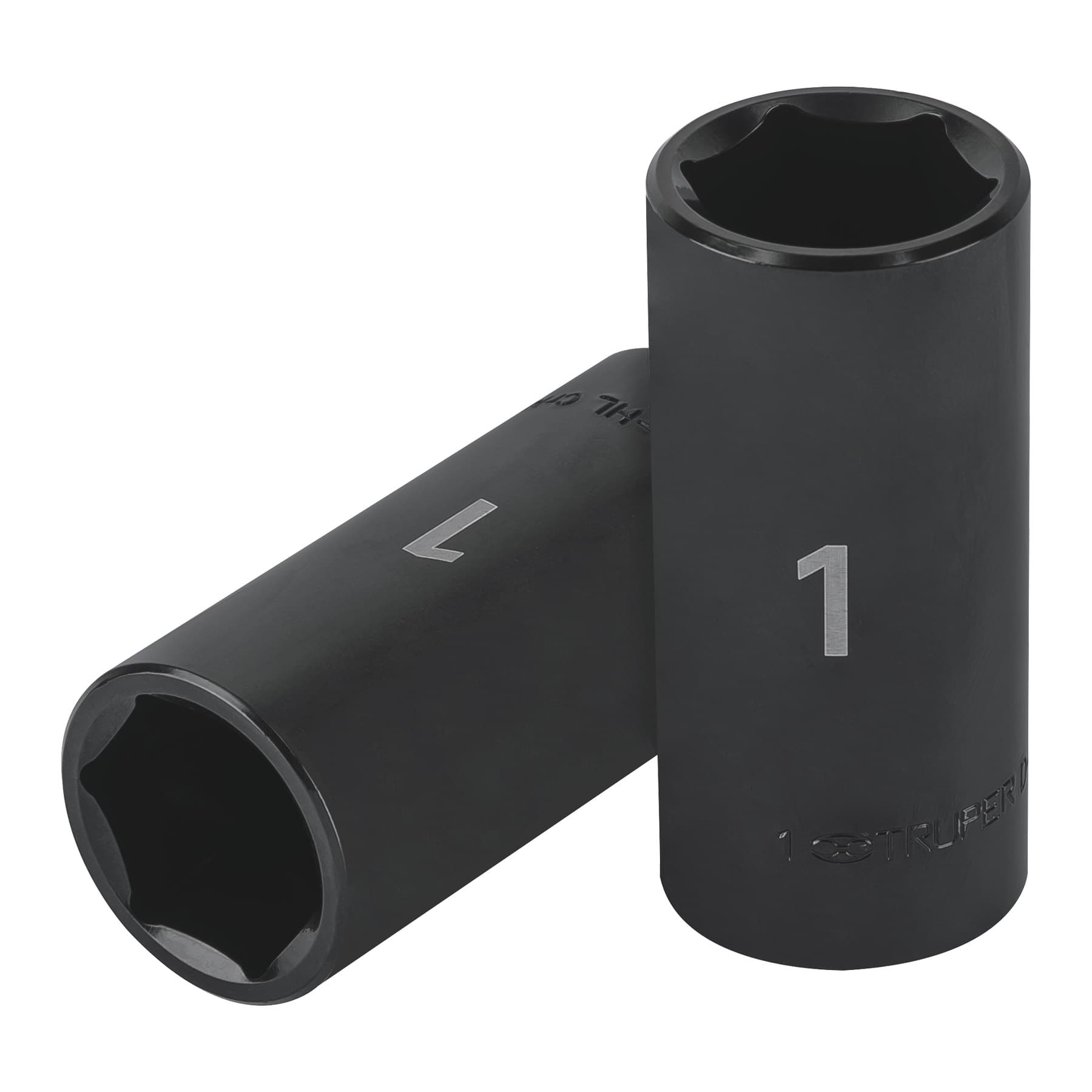 Truper D-7332-HL Dado largo impacto de 1', 6 puntas, cuadro 1/2', Truper