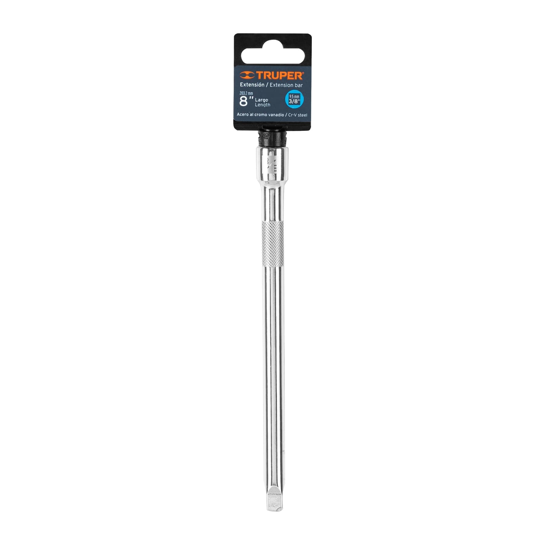 Truper E-5261 Extensión de 8' para matraca, para dados cuadro 3/8'