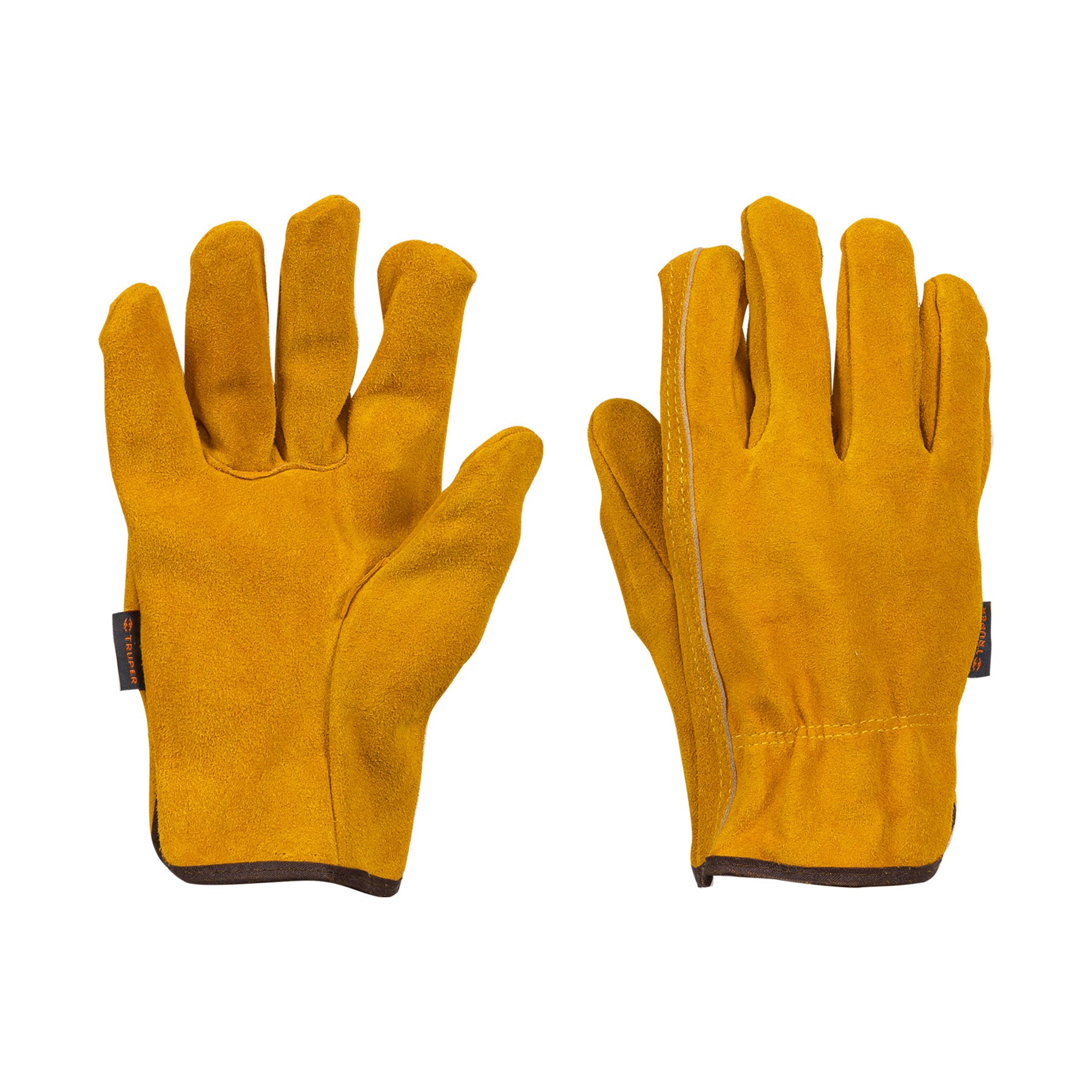 Truper GU-245 Guantes de carnaza, usos generales, chicos
