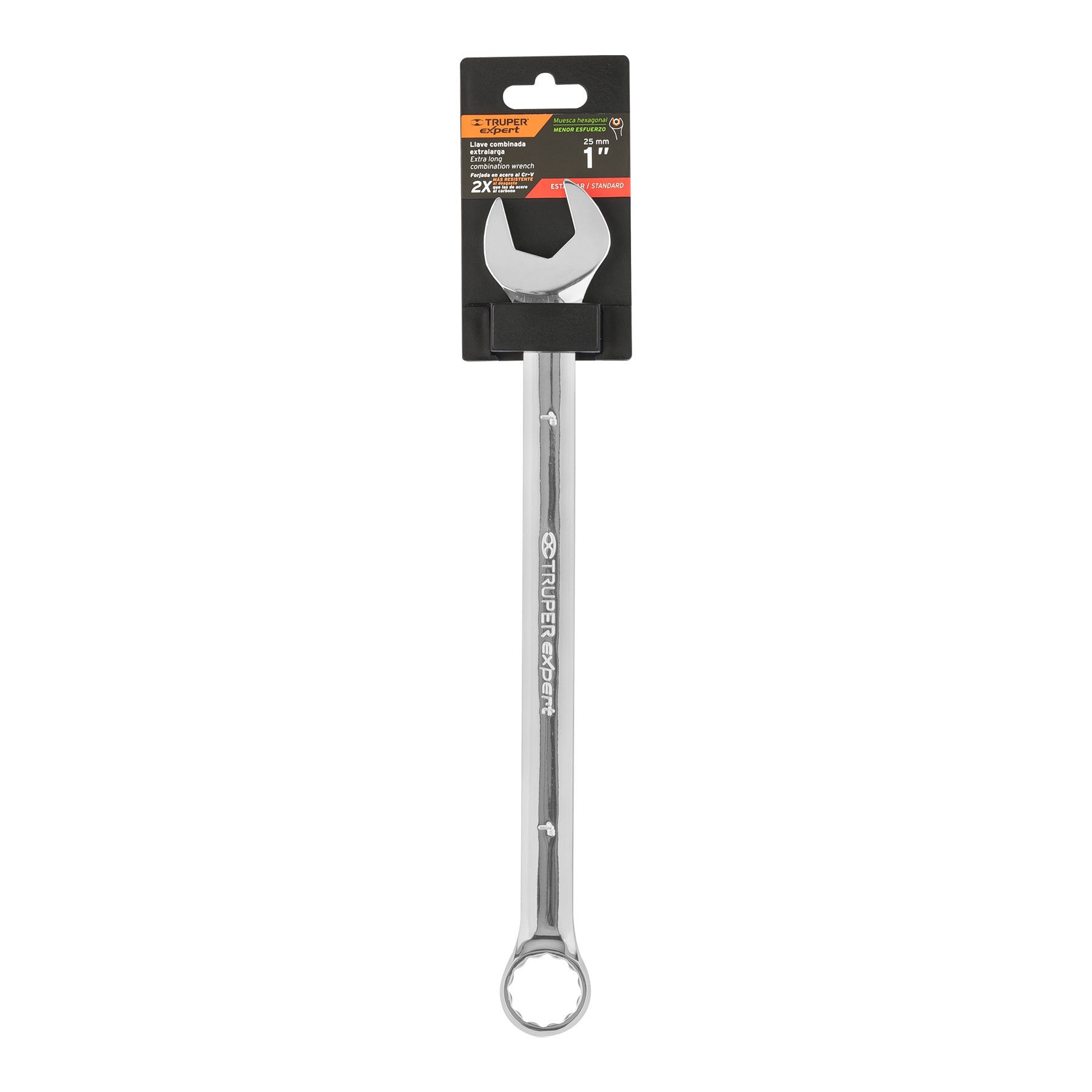 Expert LL-2032 Llave combinada extralarga 1' x 355 mm de largo
