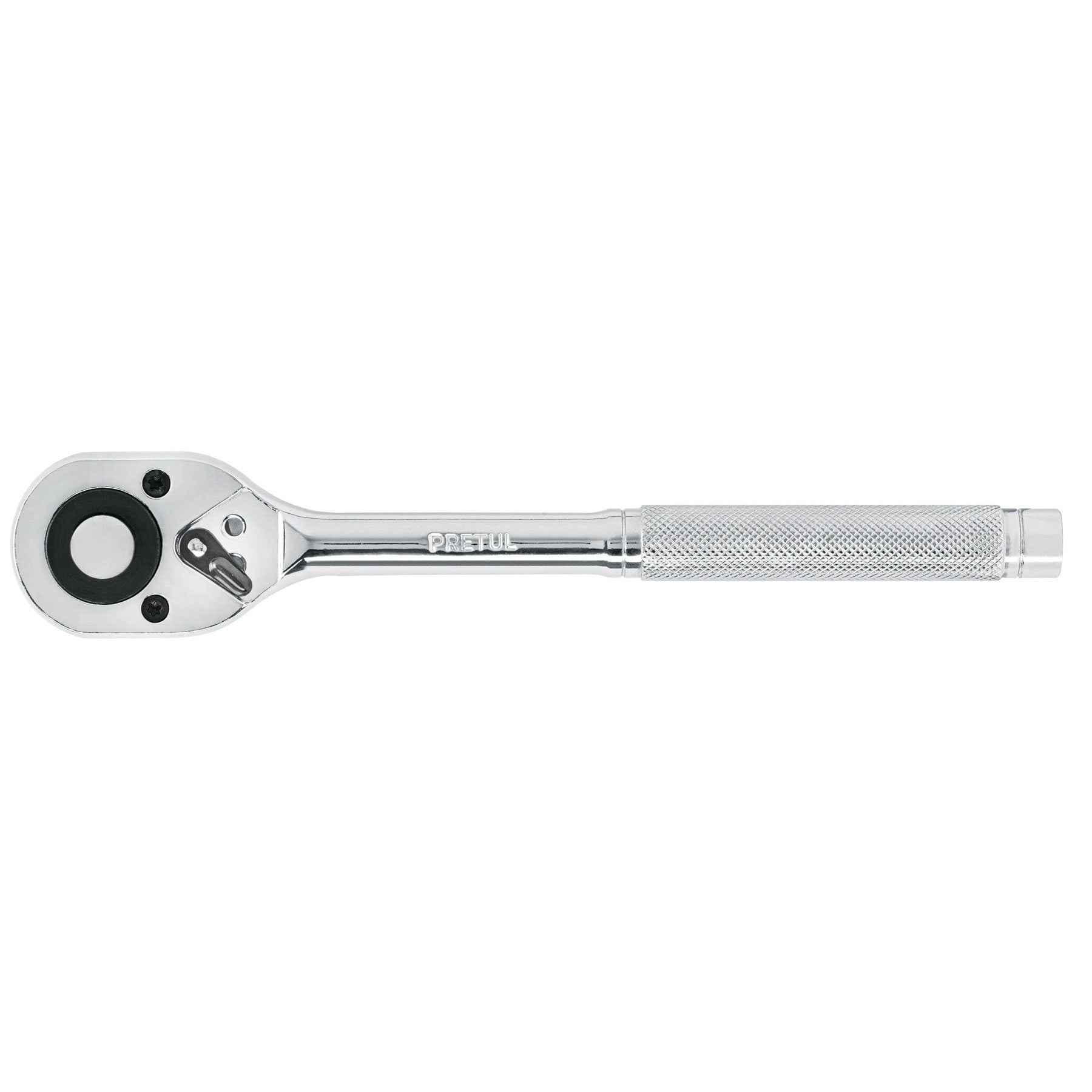 Pretul M-1252PB Matraca cuadro 1/2' liberación rápida cabeza de pera, Pretul