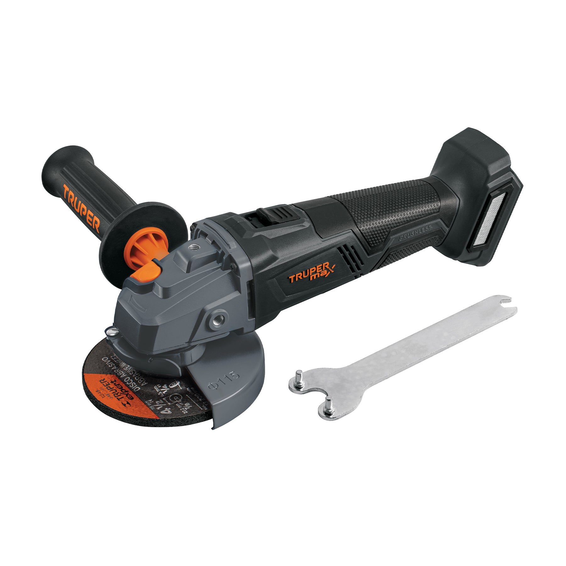 Esmeriladora 4-1/2", 20V, s/accesorios, MAX