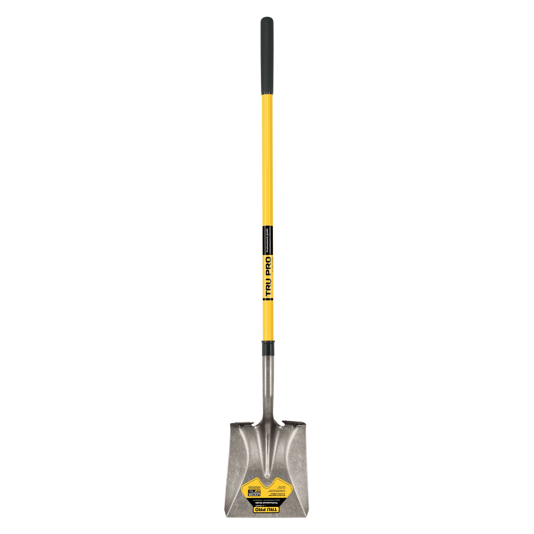 Truper PCL-F Pala Tru Glass cuadrada, mango largo 50'