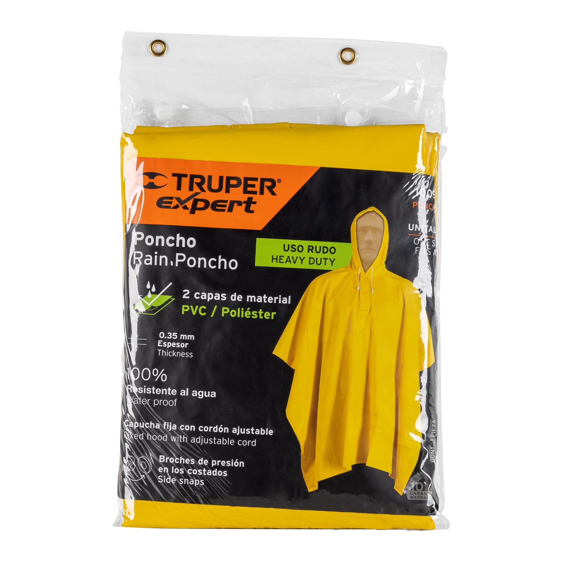 Expert PONCHO-X Poncho o capamanga doble capa, Truper Expert