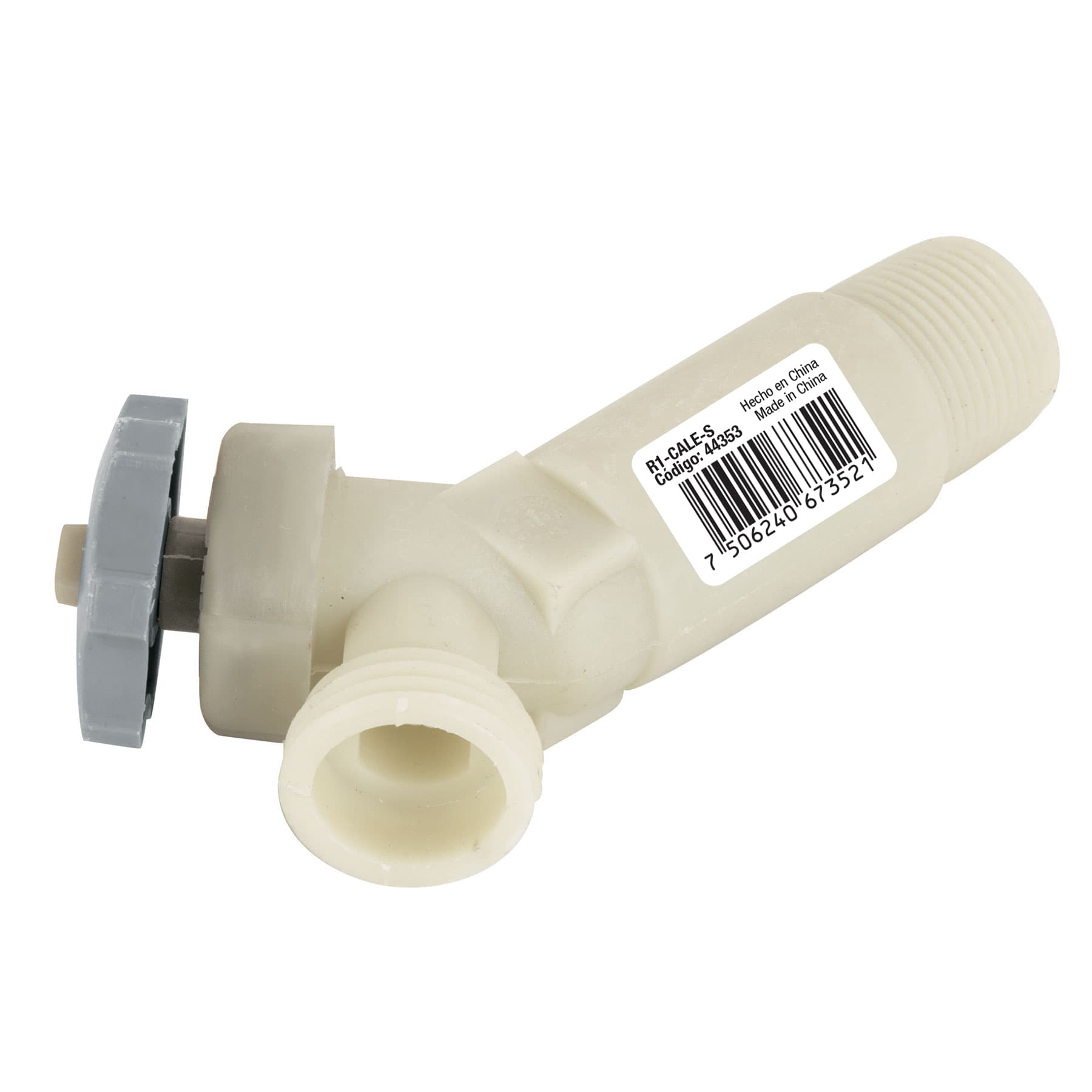 Foset R1-CALE-S Válvula de drenado para calentador solar, 3/4'