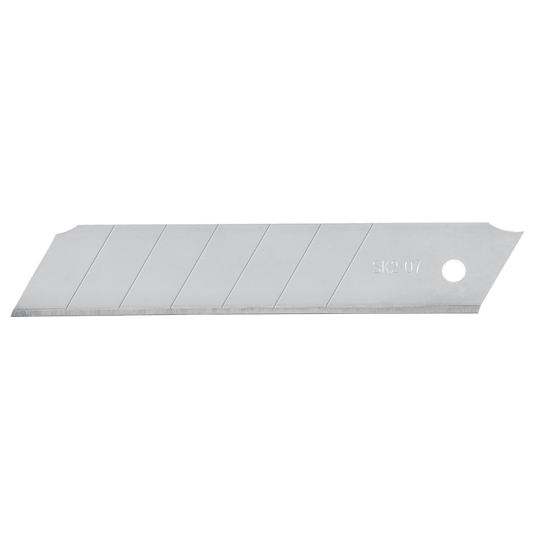 Expert REP-CUT-7X Estuche con 10 cuchillas SK2 de 25 mm para cutter