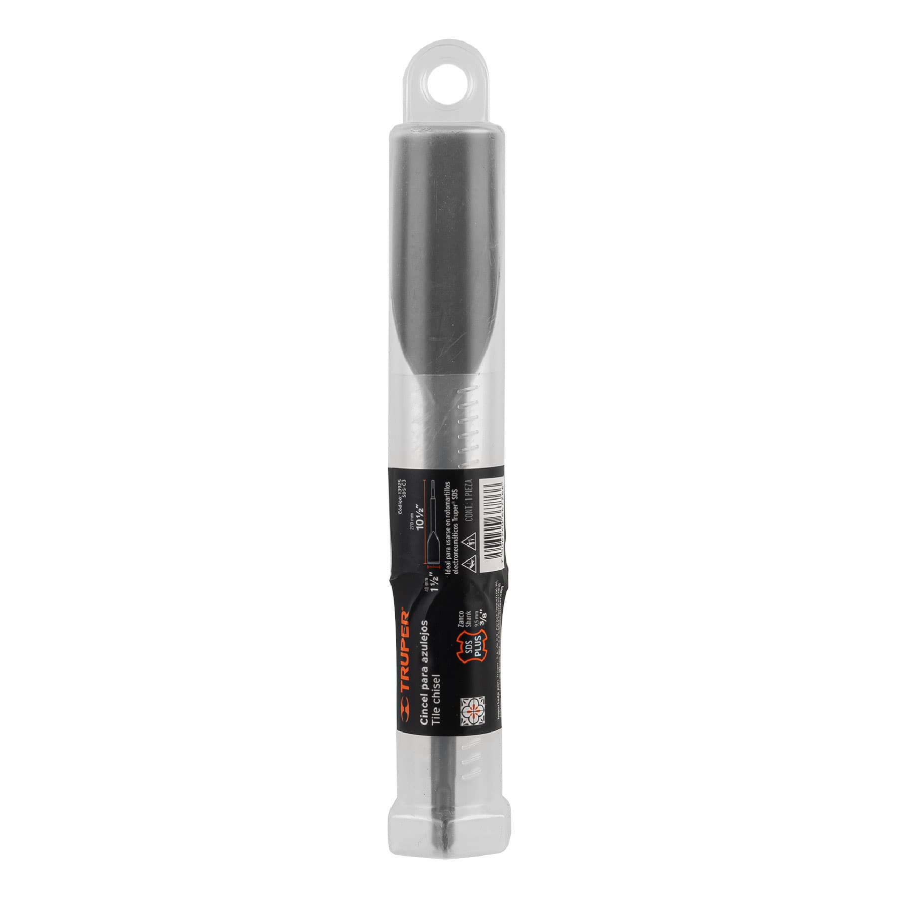 Truper SDS-C3 Cincel para azulejo SDS Plus 1-1/2' x 10-1/2'