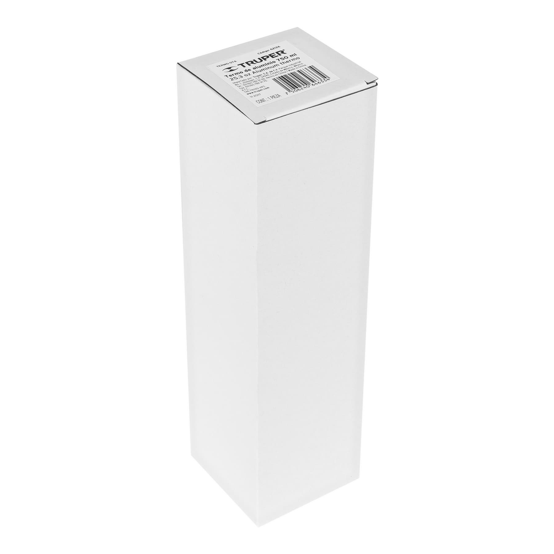 Truper TERMO-07A Termo de 750 ml, aluminio