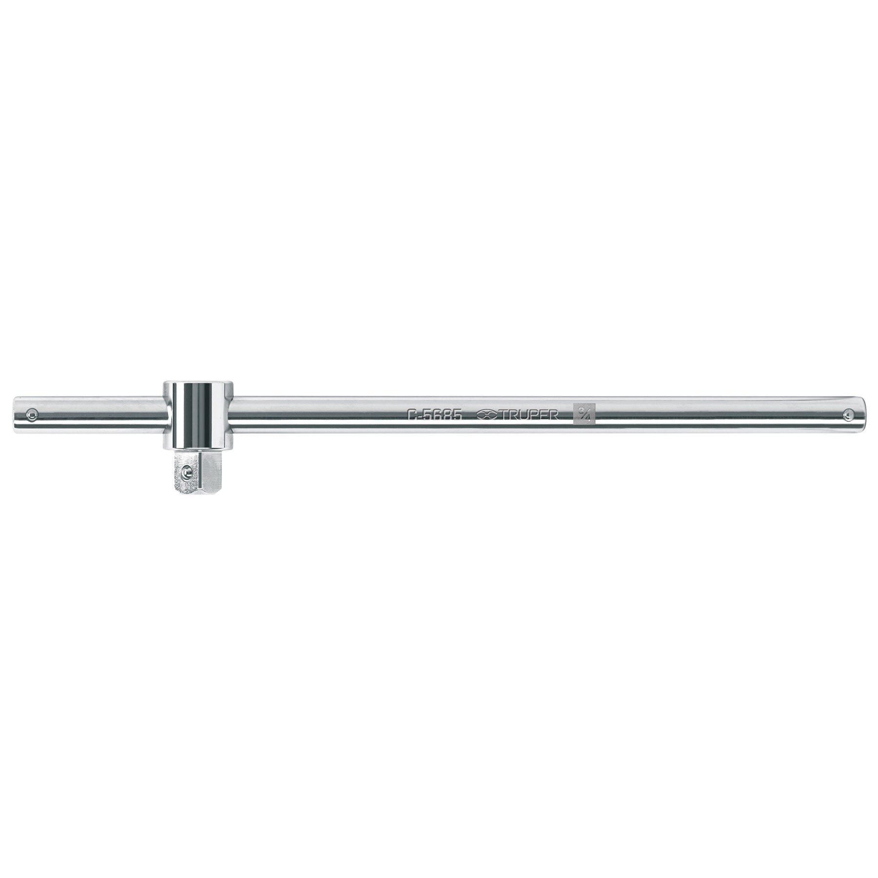 Truper C-5685 Barra corrediza para dados cuadro 3/4'