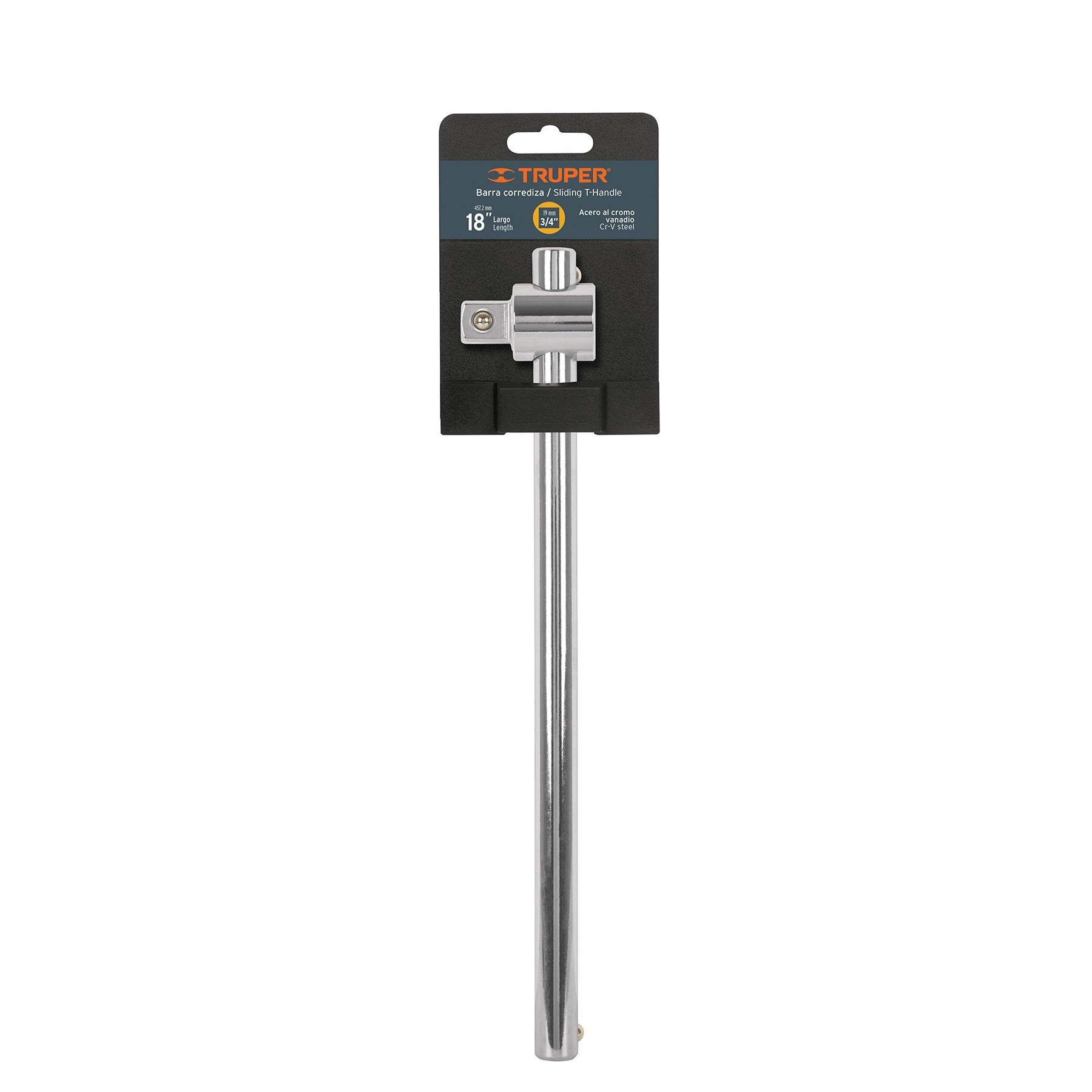 Truper C-5685 Barra corrediza para dados cuadro 3/4'