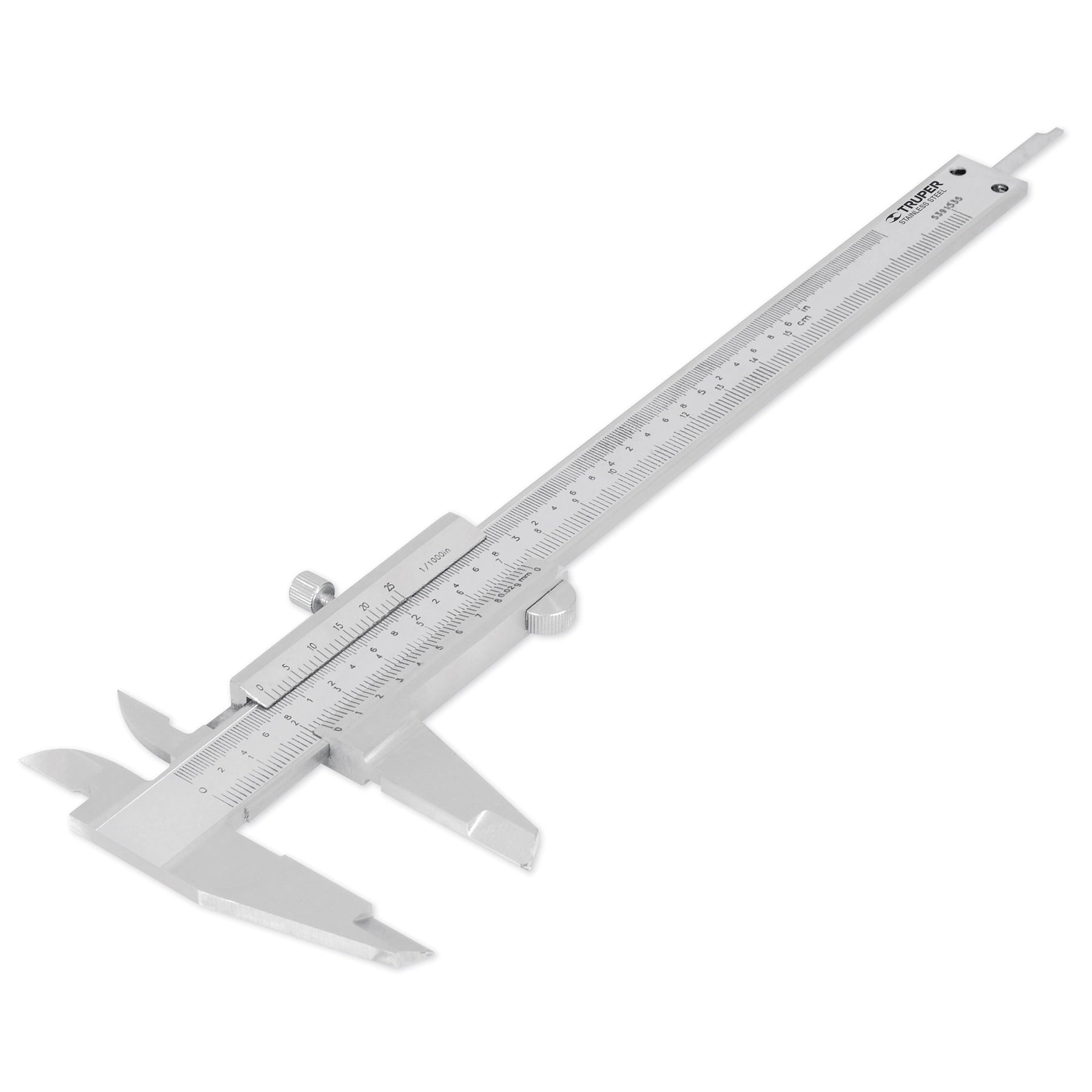 Truper CAL-6MP Calibrador de 6', milimétrico y standard