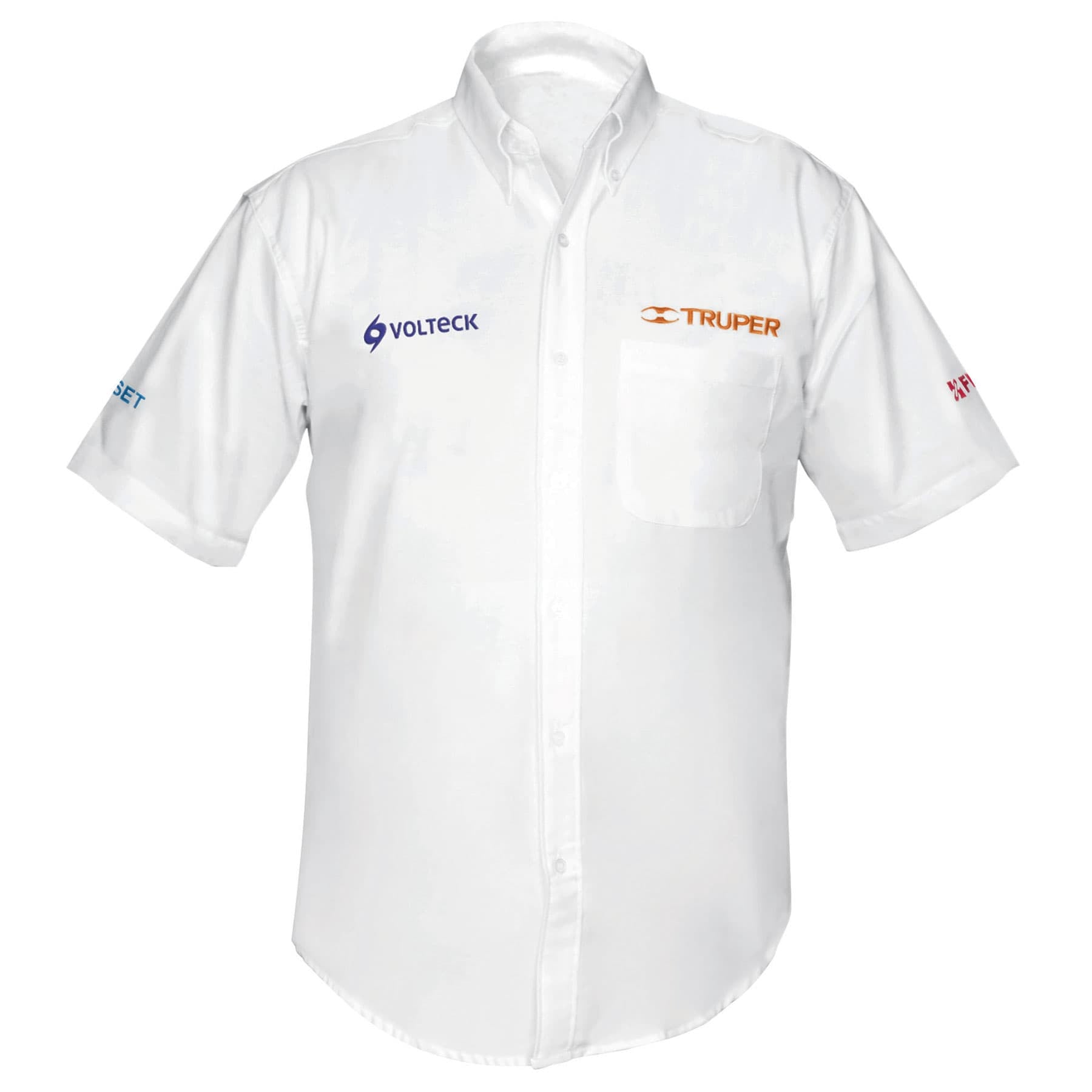 Truper CAM-BCO-CXXXL Camisa blanca para caballero, manga corta talla XXXG