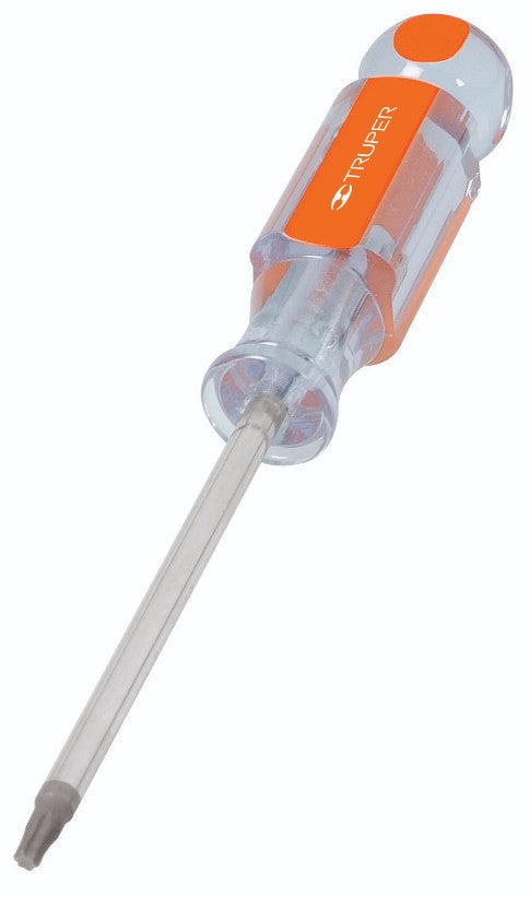 Truper DT-20 Desarmador punta Torx T 20 mango de acetato