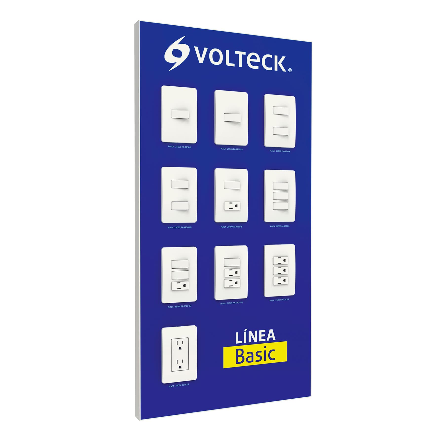 Volteck EX-BA-VK Exhibidor de Línea Basic armada