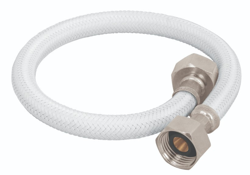 Foset FLA-40B Manguera de hule, 40 cm, vinilo blanca, usos generales