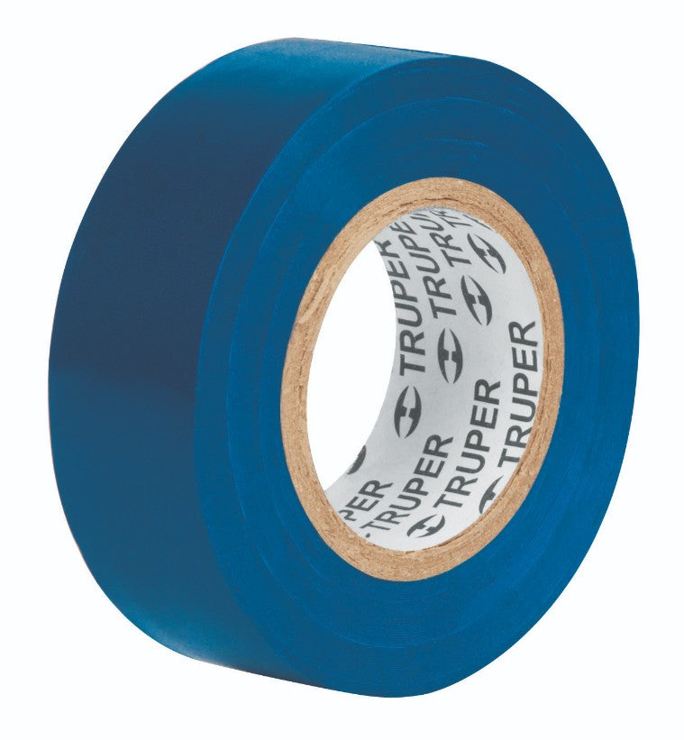 Truper M-22Z Cinta de aislar # 22, 9 m, azul