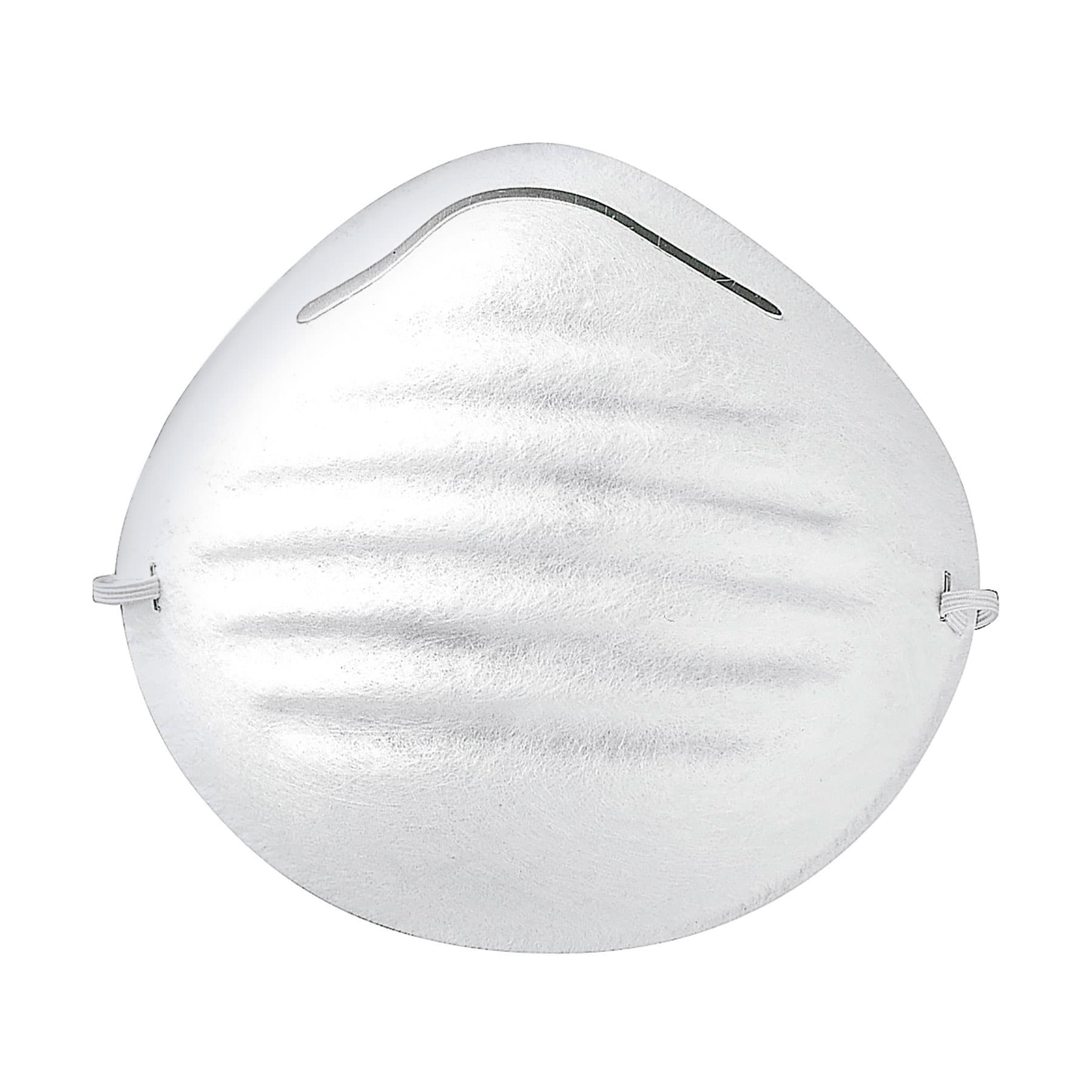 Truper MAS-B Mascarilla tipo concha, para polvos, blíster 10 piezas