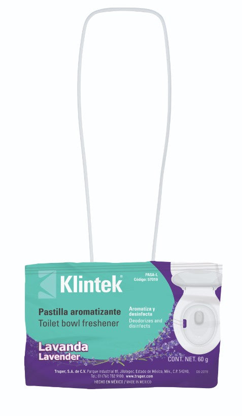 Klintek PASA-L Pastilla desodorante para sanitario, aroma lavanda
