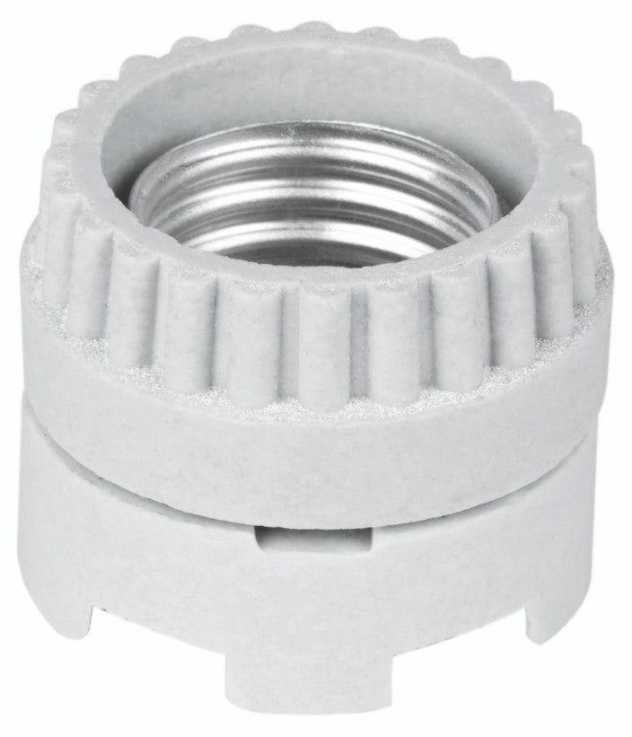 Volteck POPO-13 Portalámpara de porcelana, tipo anuncio, Volteck