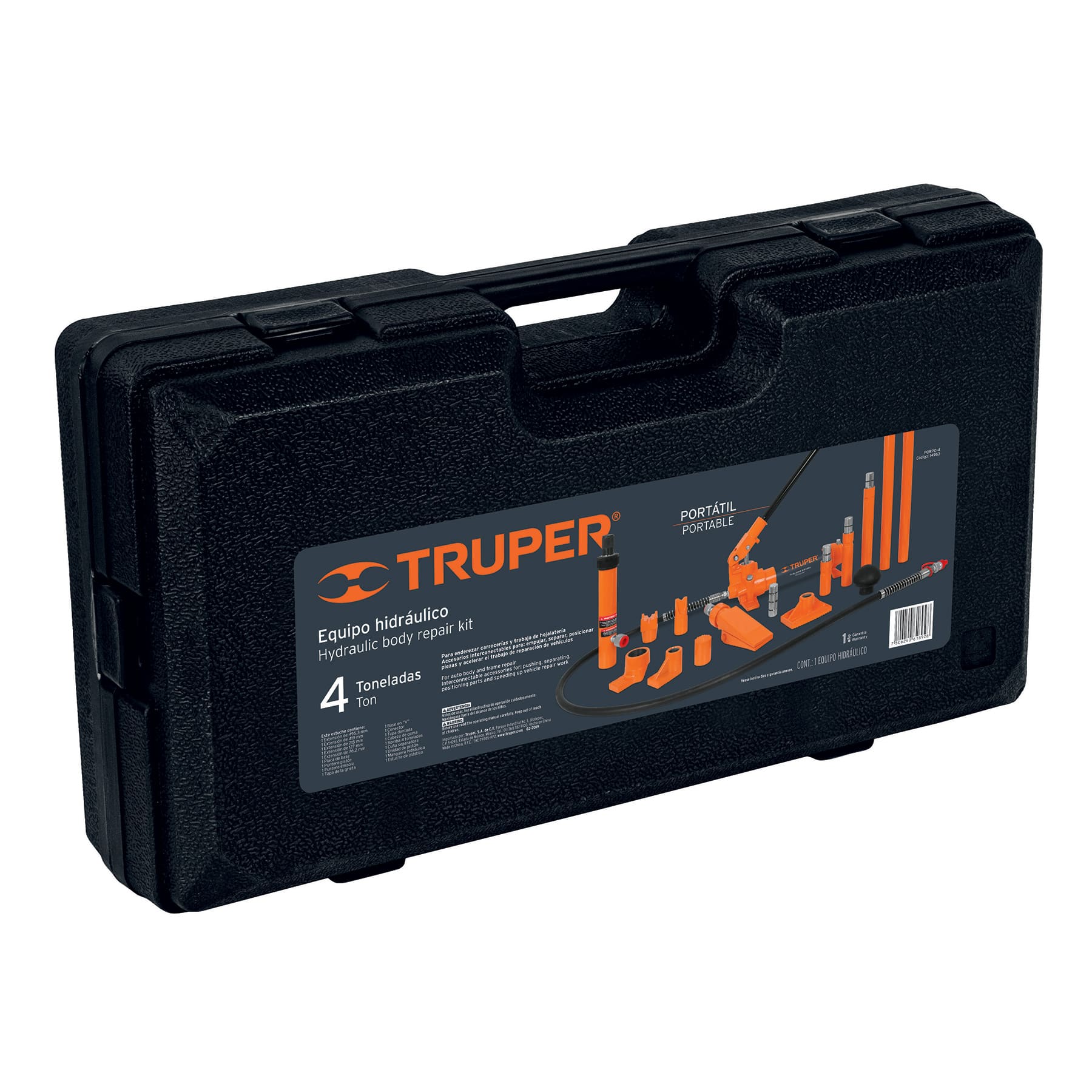 Truper PORPO-4 Porto power hidráulico, 4 toneladas