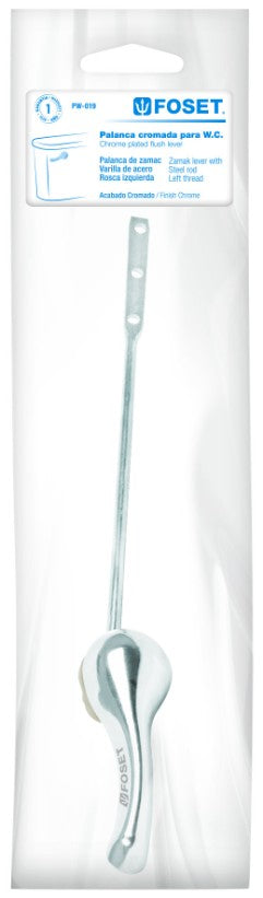 Foset PW-019 Palanca cromada para wc