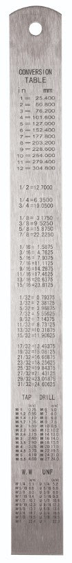 Truper RGL-30 Regla de acero inoxidable, 30 cm.