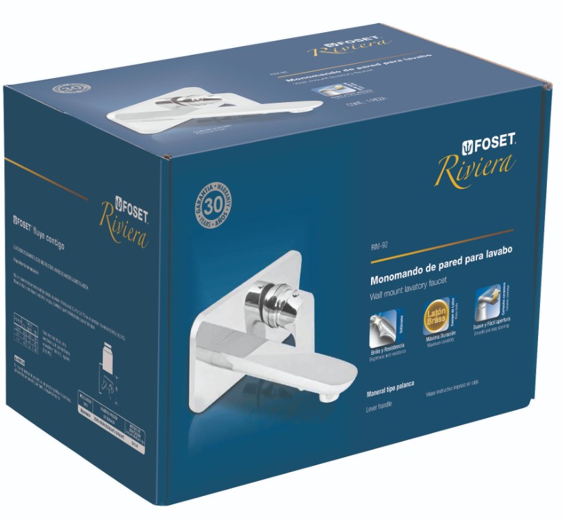 Foset RIM-92 Mezcladora a la pared, Riviera