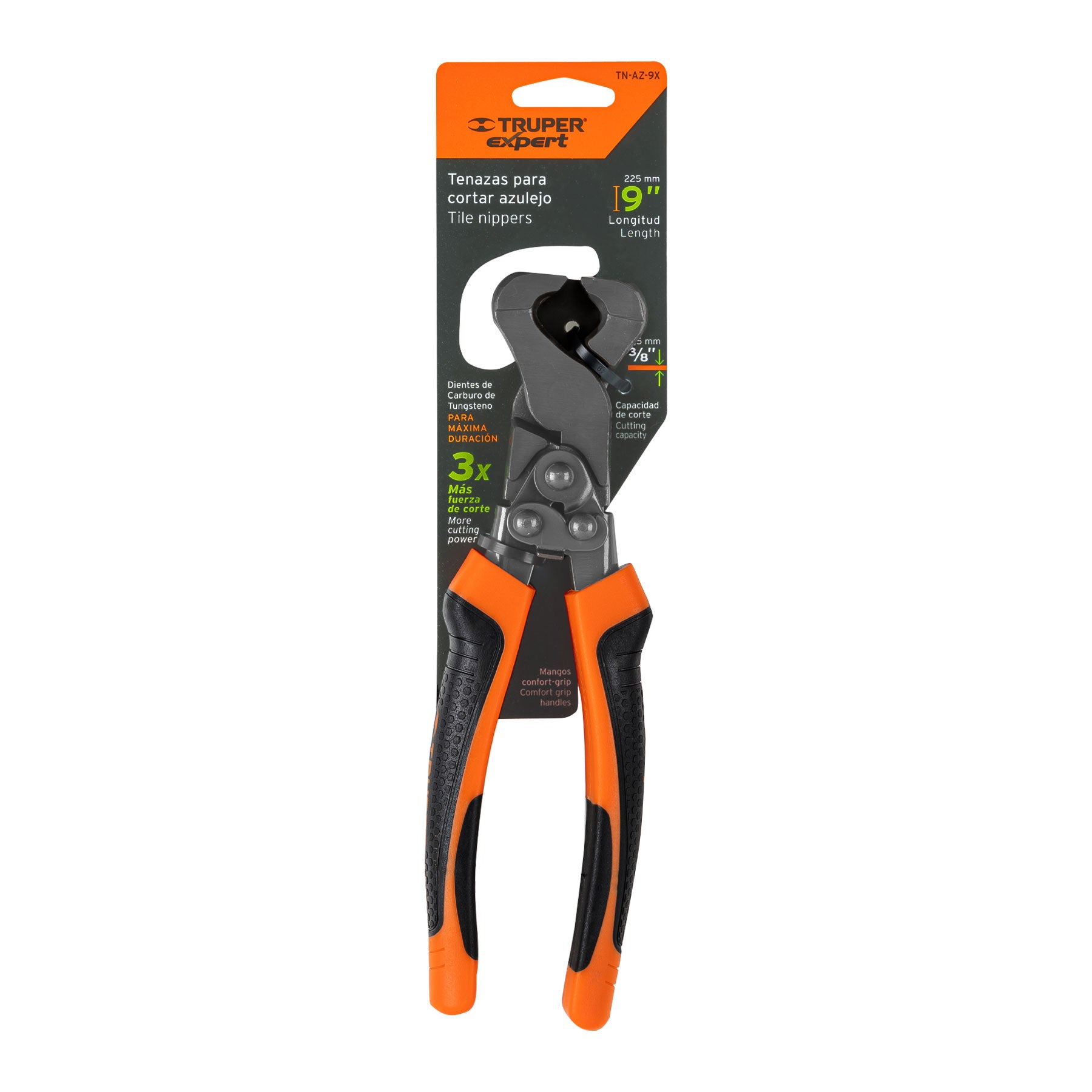 Expert TN-AZ-9X Tenaza para azulejo, 9', Truper Expert