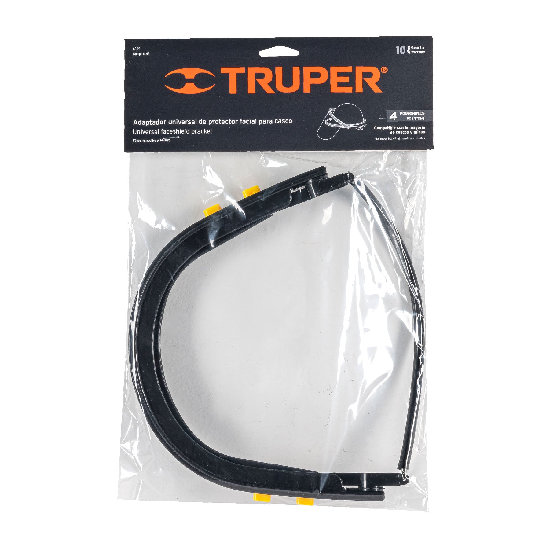 Truper AC-PF Adaptador de protector facial para casco - Ferrenacional