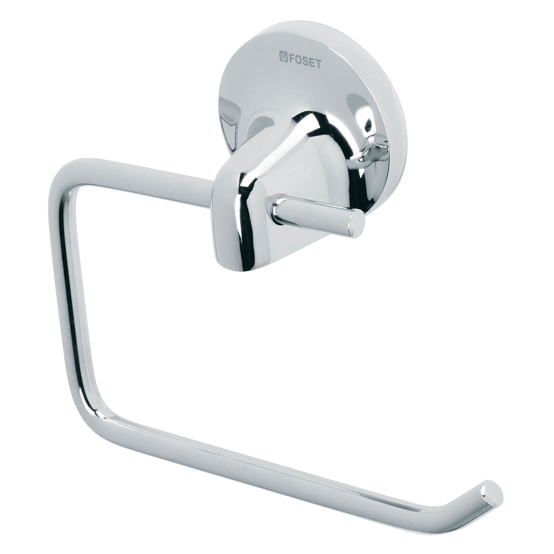 Foset AQA-78 Portarrollo con soporte y barra metálicos, Foset Aqua
