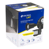 Volteck ARB-902S Arbotante negro con sensor de movimiento, 2XE26, Max. 300 W - Ferrenacional