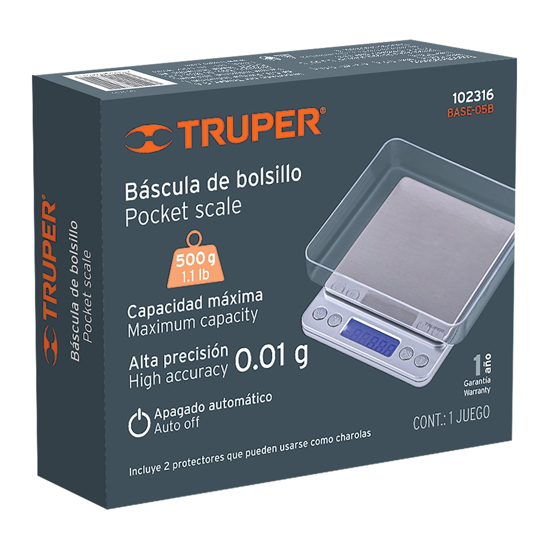 Truper hotsell bascula digital