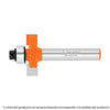 Truper BROU-MACH5/8X Juego de machimbrador, 5/8', con balero