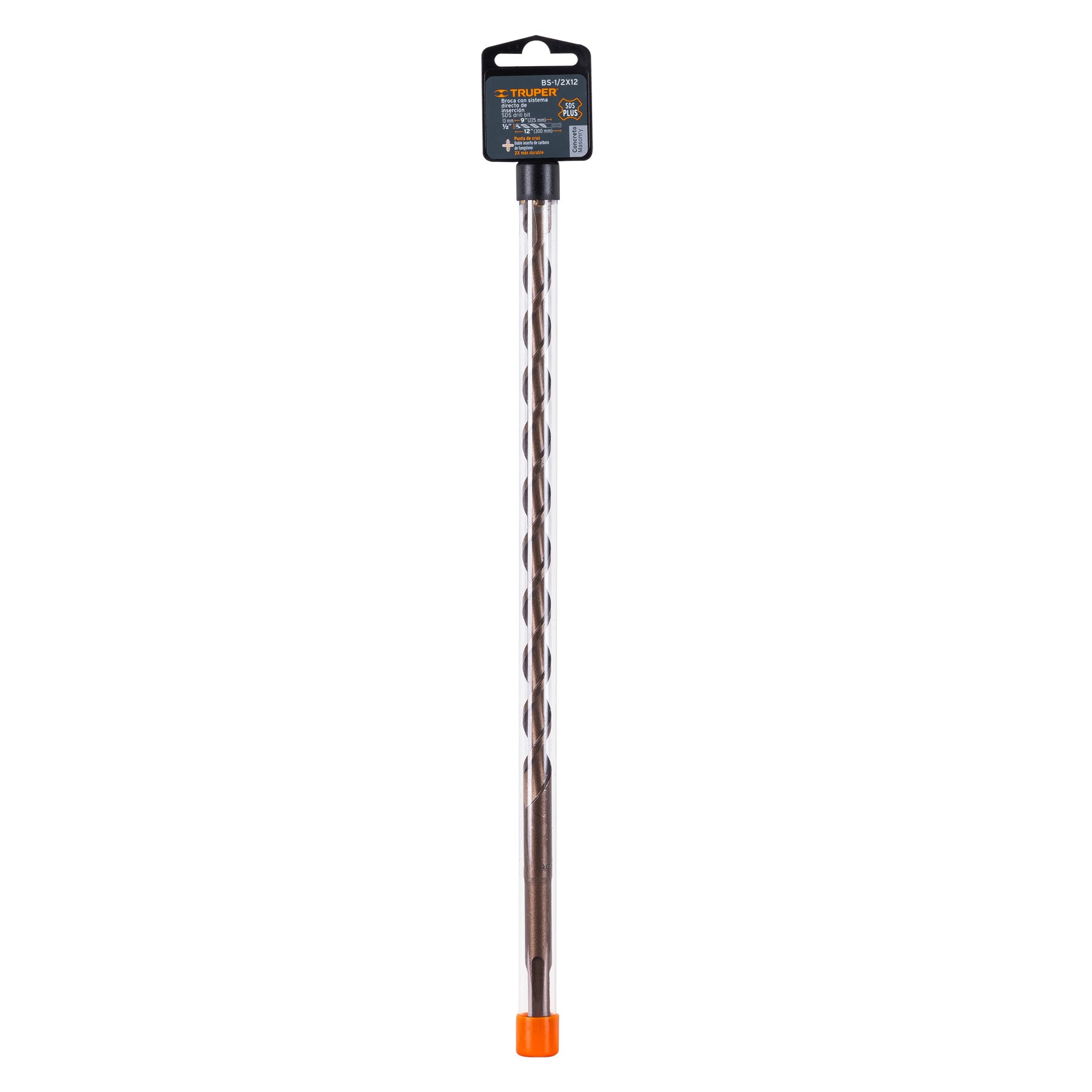 Truper BS-1/2X12 Broca SDS Plus 1/2 x 12'