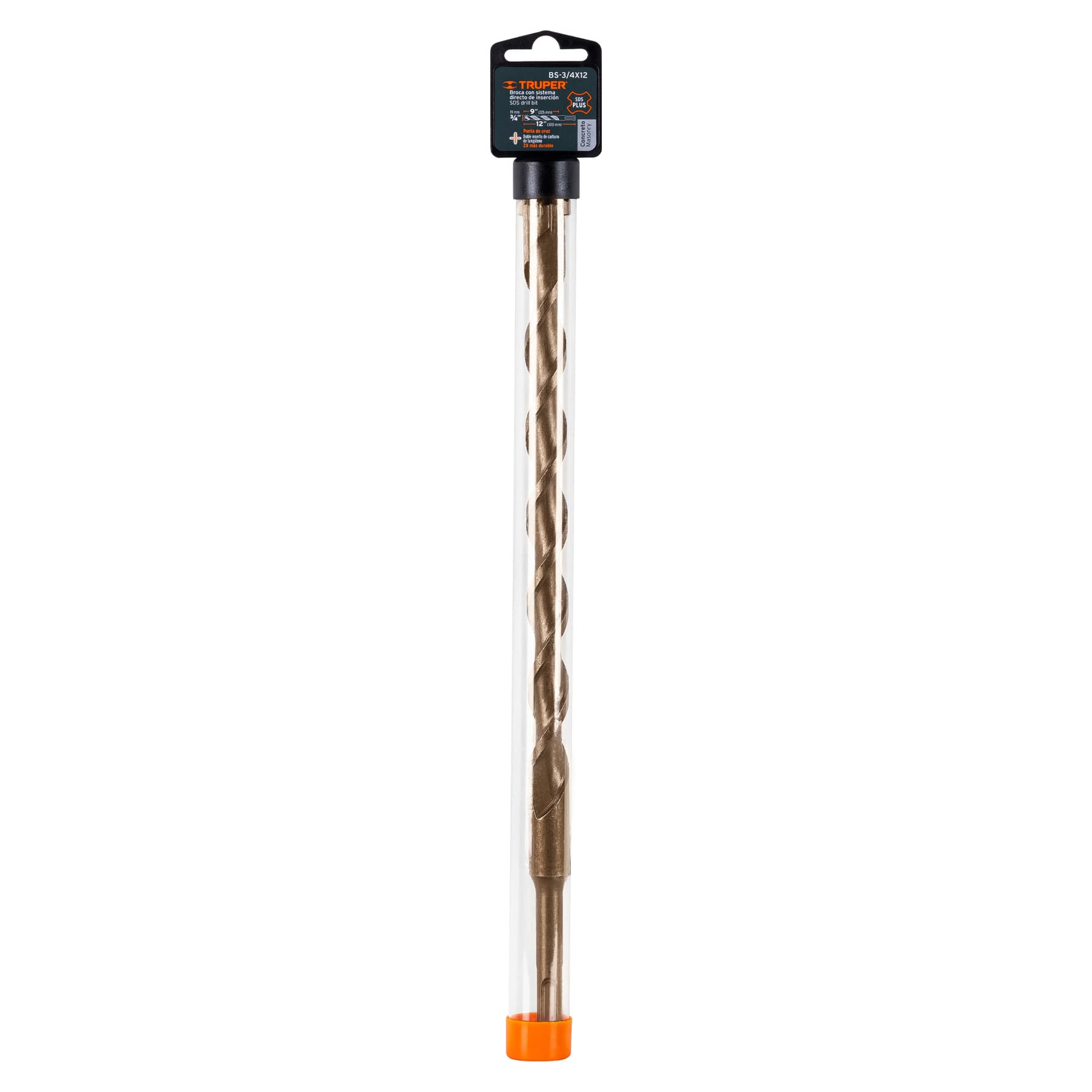 Truper BS-3/4X12 Broca SDS Plus 3/4 x 12'