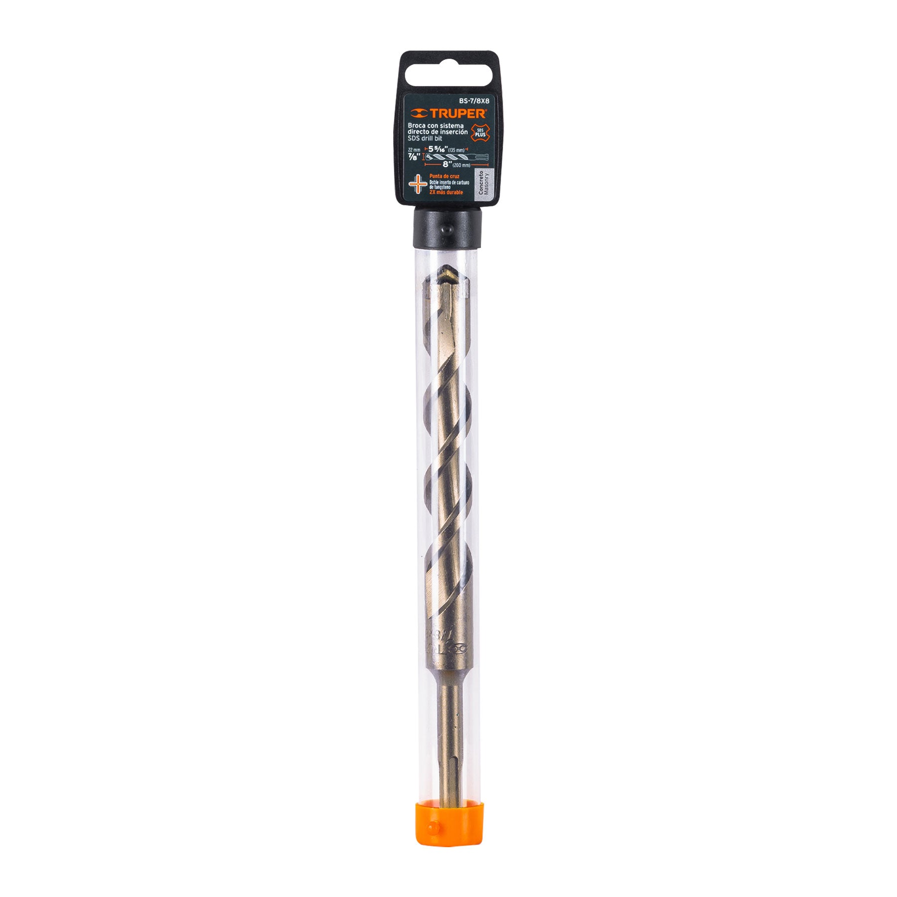 Truper BS-7/8X8 Broca SDS Plus 7/8 x 8'