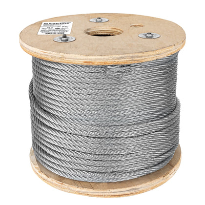 Fiero CAB-5/16F Cable flexible 5/16' de acero 7x19 hilos, 75 m