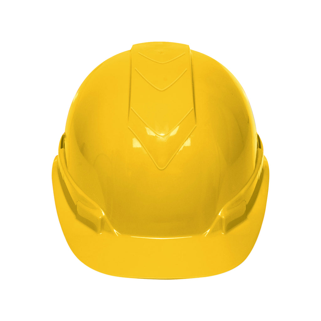 Pretul CAS-A Casco de seguridad, ajuste de matraca, amarillo, Truper