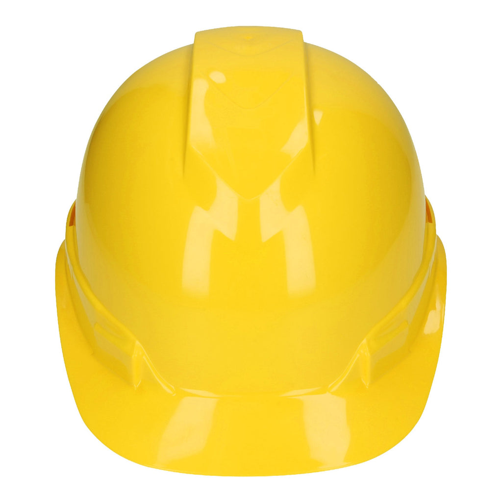 Truper CAS-AI Casco de seguridad ventilado, ajuste de matraca, amarillo