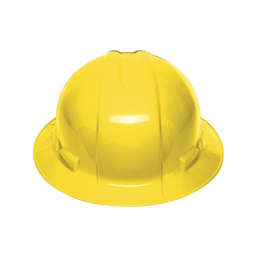 Truper CAS-AX Casco de seguridad ala ancha, amarillo