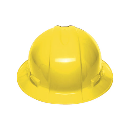 Truper CAS-AX Casco de seguridad ala ancha, amarillo