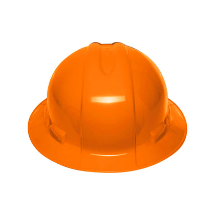 Truper CAS-NX Casco de seguridad ala ancha, naranja