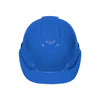 Truper CAS-ZI Casco de seguridad ventilado, ajuste de matraca, azul